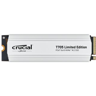 M.2 NVMe SSD 2.0TB Crucial T705 White Heatsink
